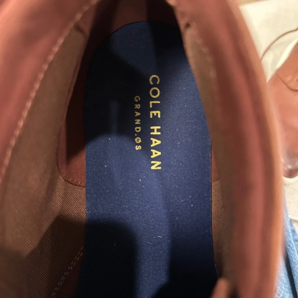 Cole Haan Grand Tour Chukka 10.5M Brown‎ Leather Business Casual Athleisure